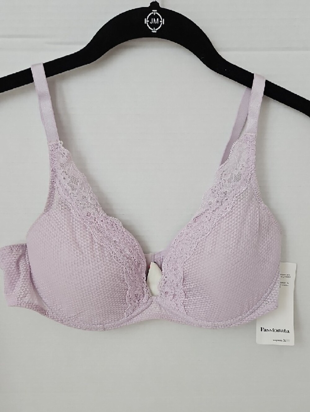 Passionata | NWT Women's Lavender Brooklyn Lace Underwire Bra Sz 34D
